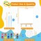16 Pack Canvas and Easel Set for Party, 8x10in Canvas Painting Set with Wood Easels, Brushes, Paint Trays & Acrylic Paints, Paint Party Supplies Canvas Painting Kits for Adults & Kids